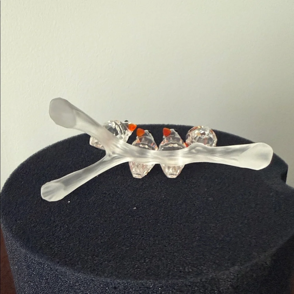 Swarovski Crystal Baby Lovebirds